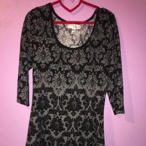 Knee length tight dress